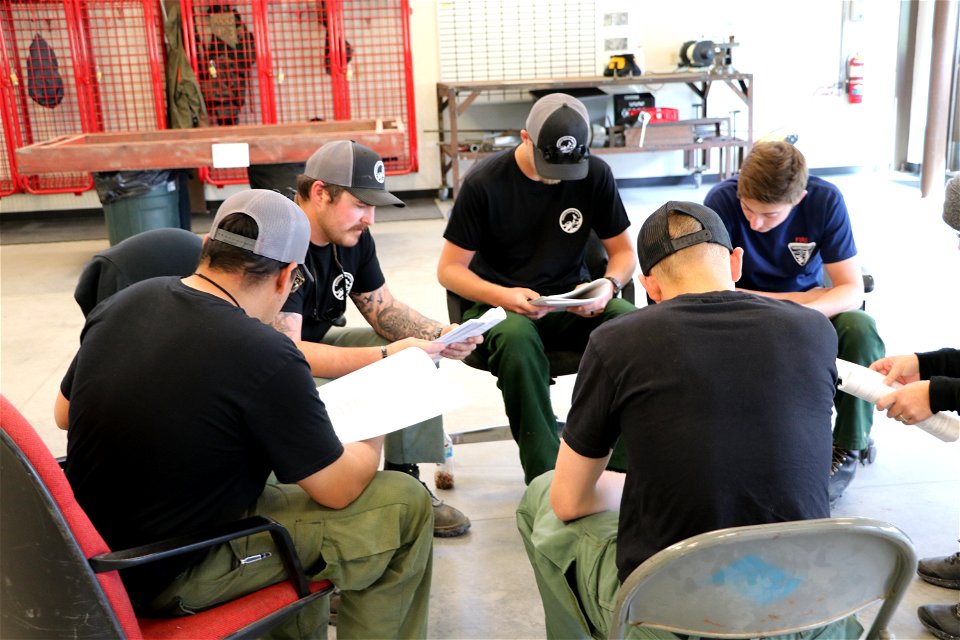 Ruby Mountain Hotshots Training