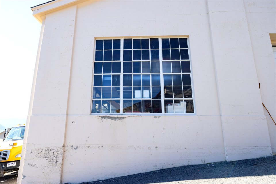 Fort Yellowstone improvement project: Fire department before painting (3)