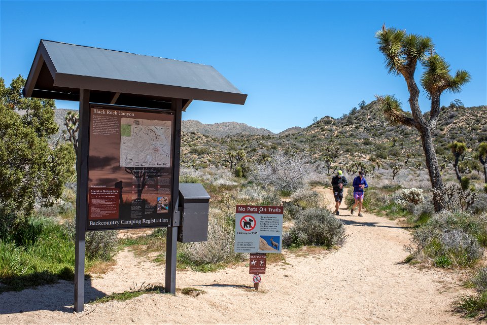 Black Rock Canyon Backcountry Trailhead