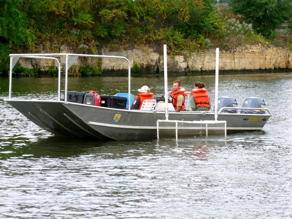 Fish Cage in Action photo