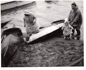 Nunivak Island abt 1949 Western Alaskan Family