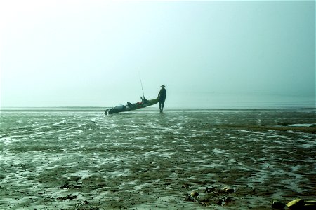 Low Tide Fishing Flamborough photo