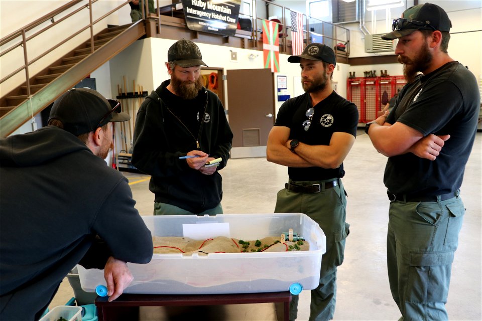 Ruby Mountain Hotshots Training