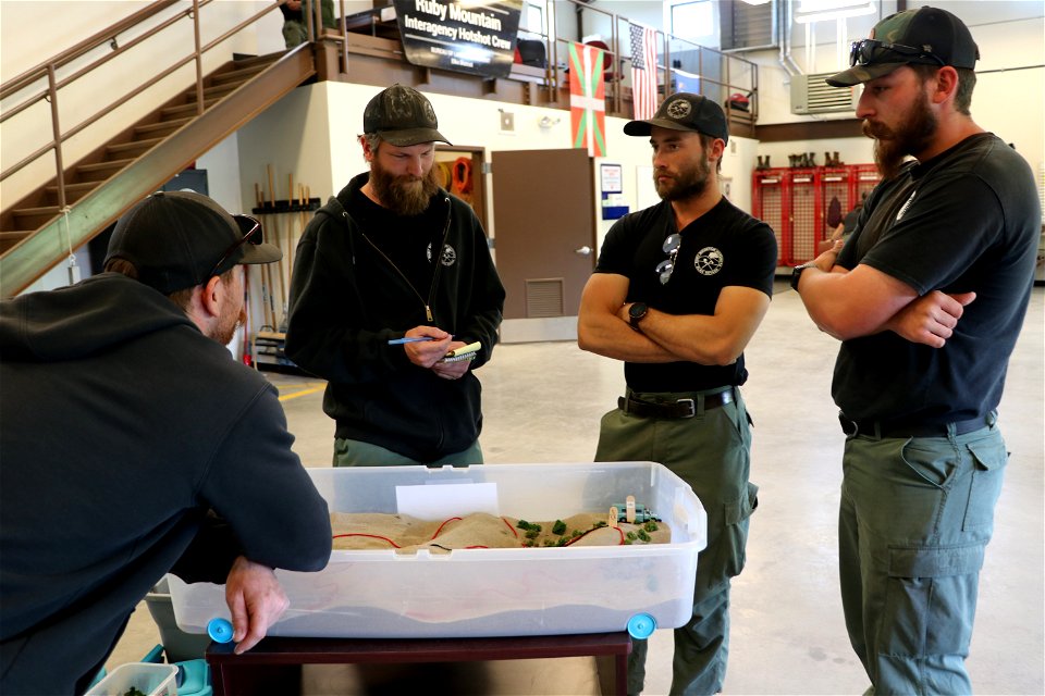 Ruby Mountain Hotshots Training photo