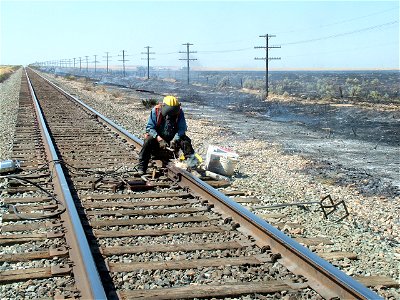 Fire Investigation: railroad maintenance cause