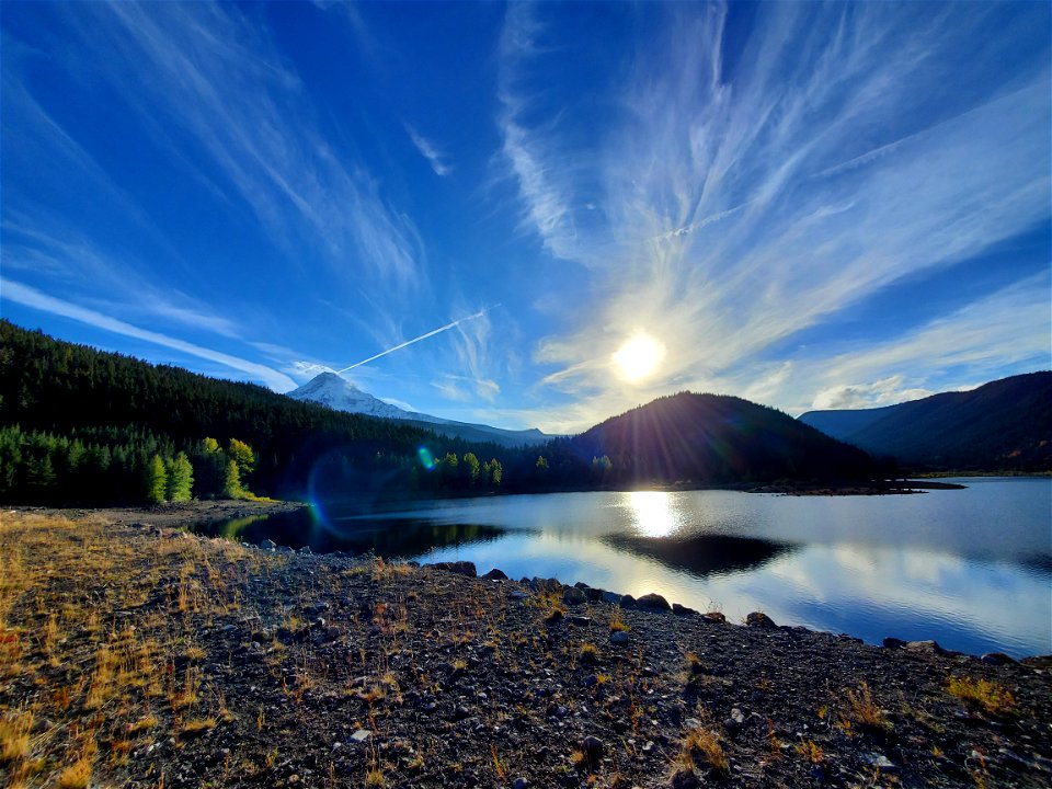 Laurence Lake on Mt. Hood National Forest