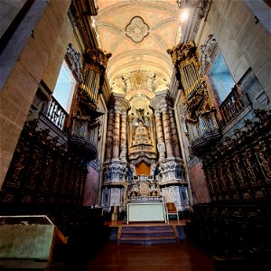 Alter Igreja Dos Clerigos Porto Portugal photo