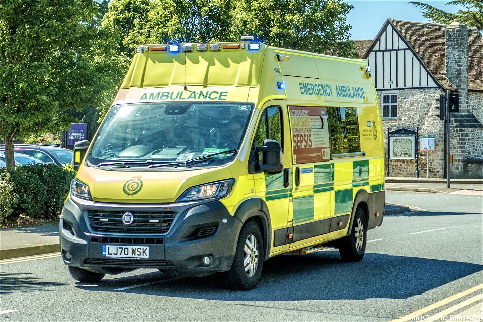 Emergency Ambulance LJ70WSK Maidstone
