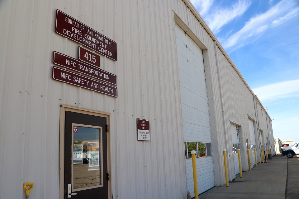 BLM Fire Equipment and Development building