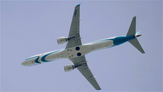 Embraer E195LR I-ADJT Air Dolomiti from Nice (8750 ft.)