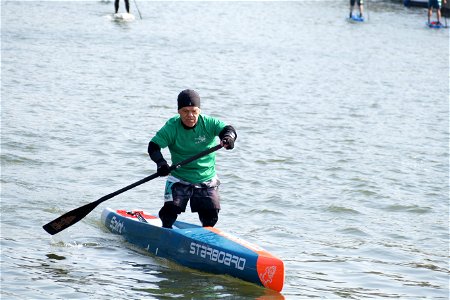SUP Racing is more than just competition. It's a way to challenge yourself, a goal to aim for and a community of paddlers with a similar interest.