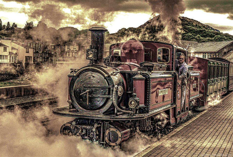 Steam Train Porthmadog