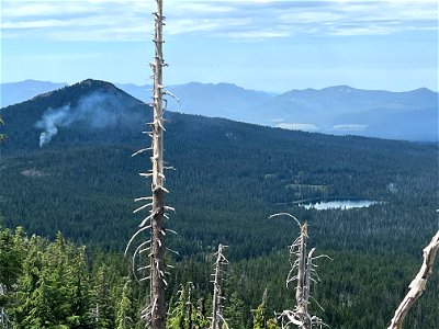 Smoke report on Willamete National Forest 080922