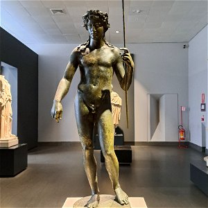 Dionysus Pulled out of the Tiber River Palazzo Massimo Rome Italy photo