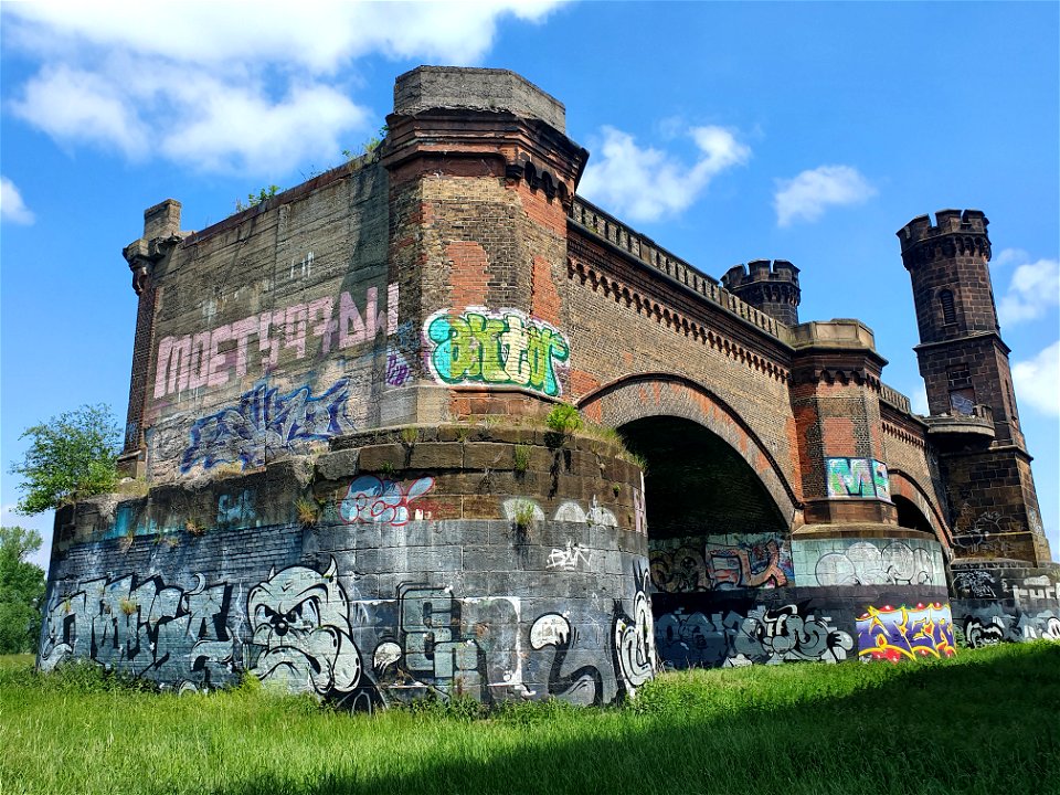 Neuss Hammer Eisenbahnbrücke