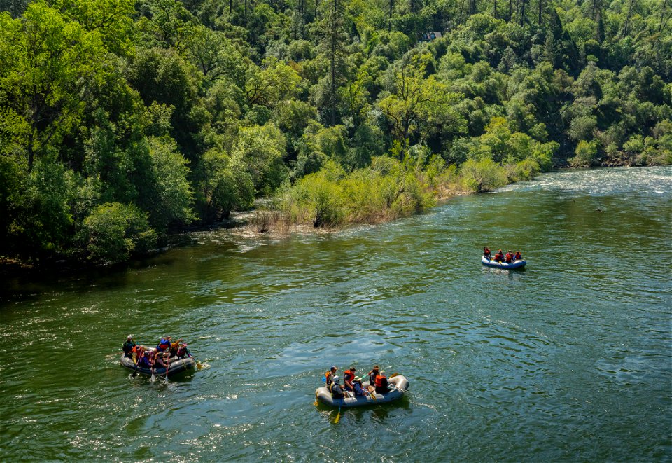 Rafters on the American River