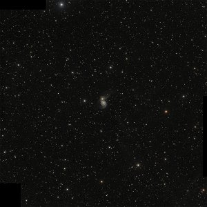 Messier 51 (M51) wide field photo