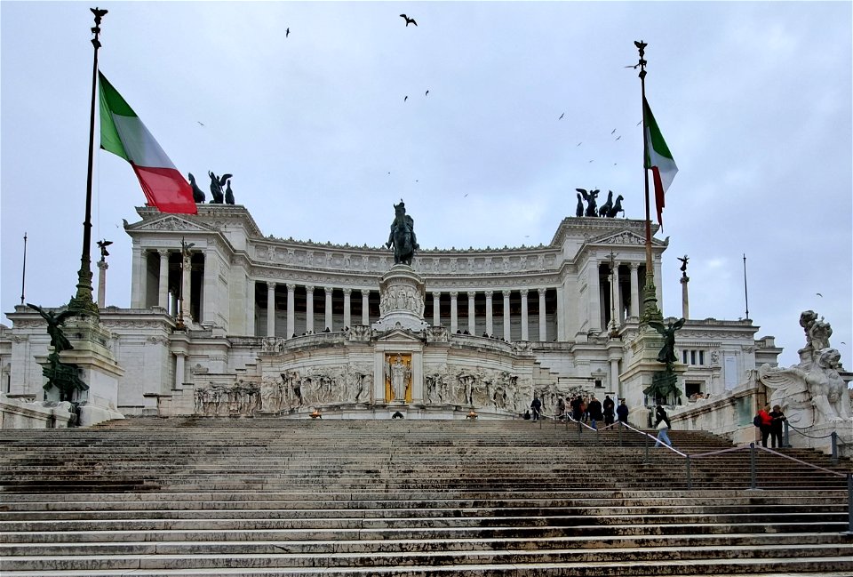 Victor Emmanuel II Monument Rome Italy