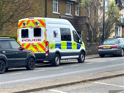 Police 👮‍♀️ Photography Van. Beware speeding motorists!