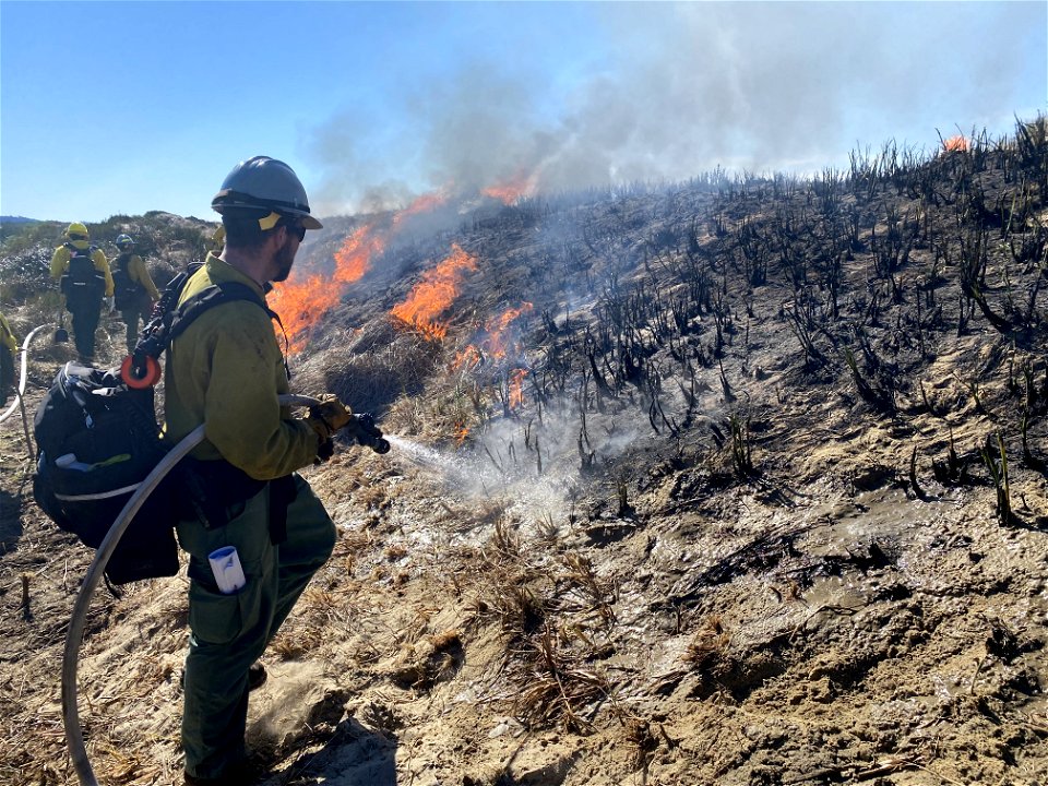 Siuslaw Oregon Dunes Prescribed Burn 2022