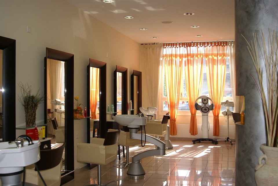 Hairdresser hair barber invite