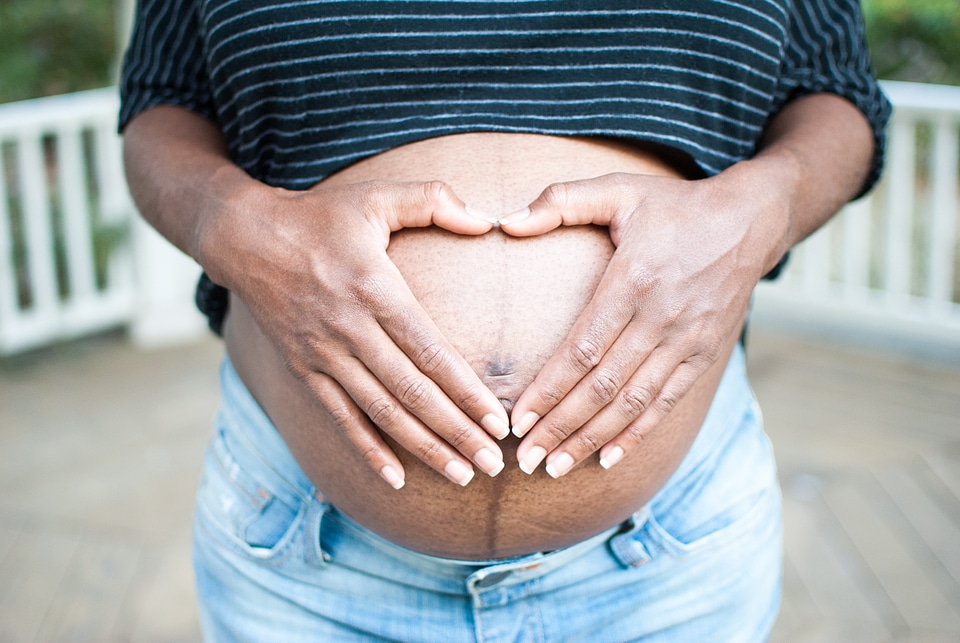 Pregnant woman love
