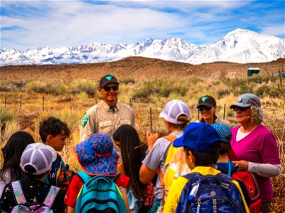 4th Graders at Volcanic Tablelands photo
