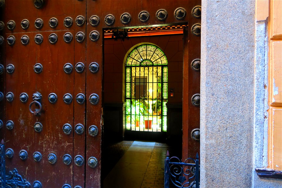 Private courtyard in Toledo