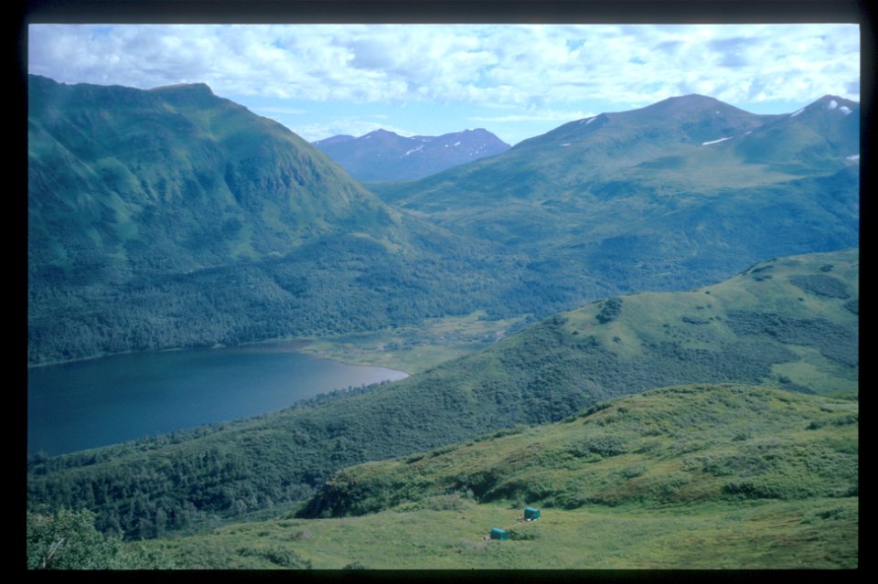 View of hill camp-2002