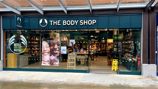 THE BODY SHOP MAIDSTONE (New look after a store refurbishment)