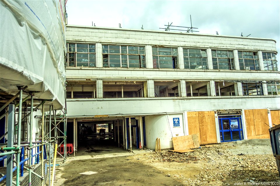 Rootes Building Maidstone work in progress