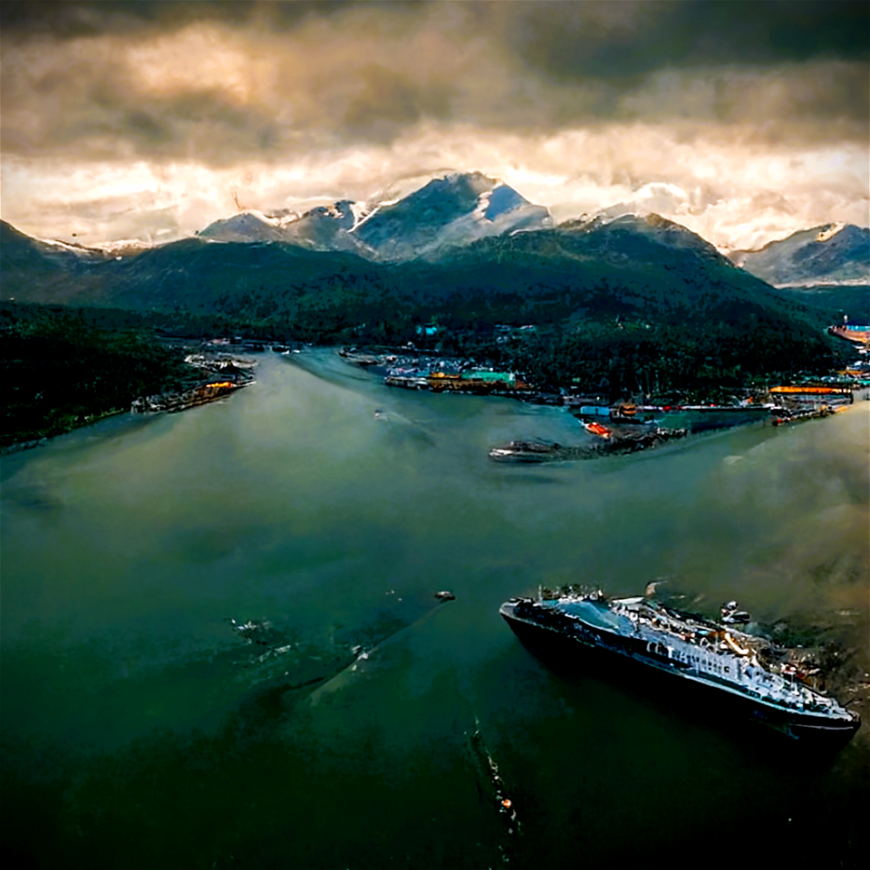'Readying for the Inside Passage' photo