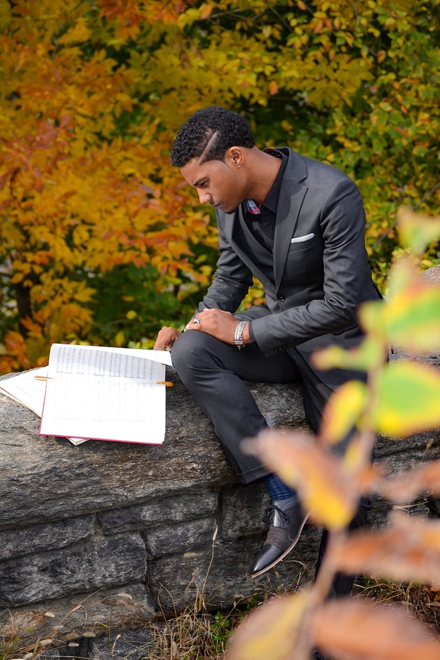 Black male looking