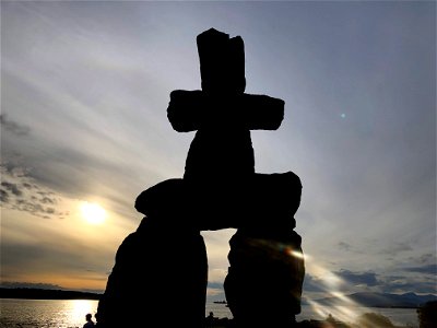 Someone is Good at the Rock Stacking...
