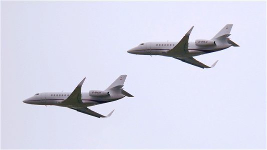 Dassault Falcon 2000S D-BHLM DC Aviation from Genoa  (3800 ft.)