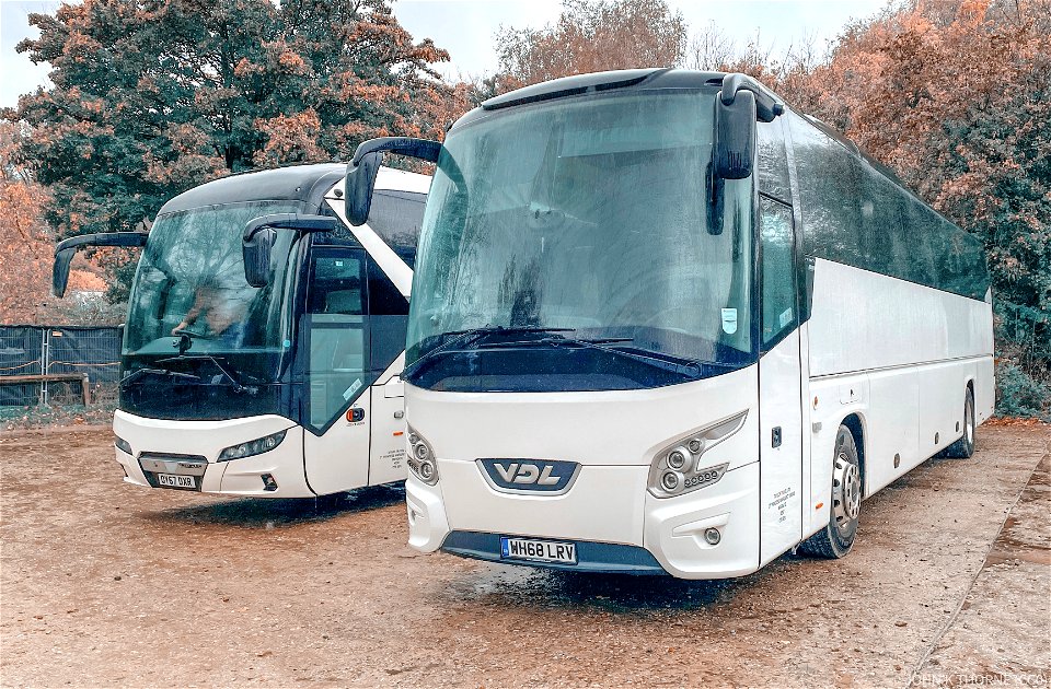 Coaches at Kent Life Museum Taylor Travel