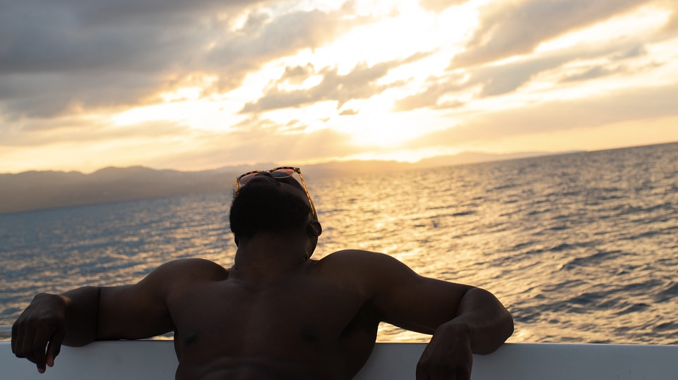 Ocean sun sunset