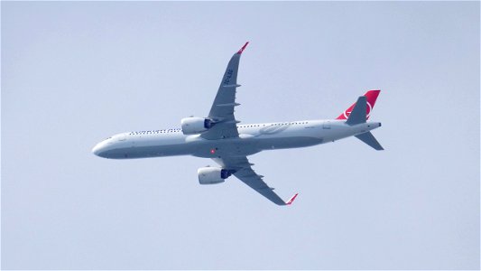 Airbus A320-271NX TC-LSG Turkish Airlines from Istanbul (10000 ft.) photo