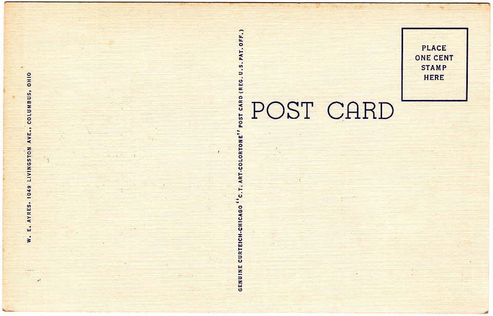 Back of U.S. Post Office, Columbus, Ohio (Date Unknown) photo