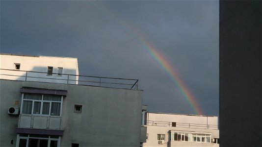 rainbow in abrud str (28) photo