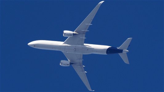 Airbus A350-941 D-AIXK Lufthansa to Charlotte (14600 ft.)