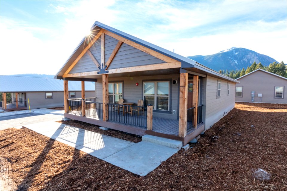 YACC Camp Housing Project:completed two bedroom unit