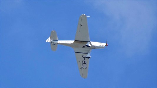 Klemm Kl-35D-160 D-ECIC from 1941 (3200 ft.)