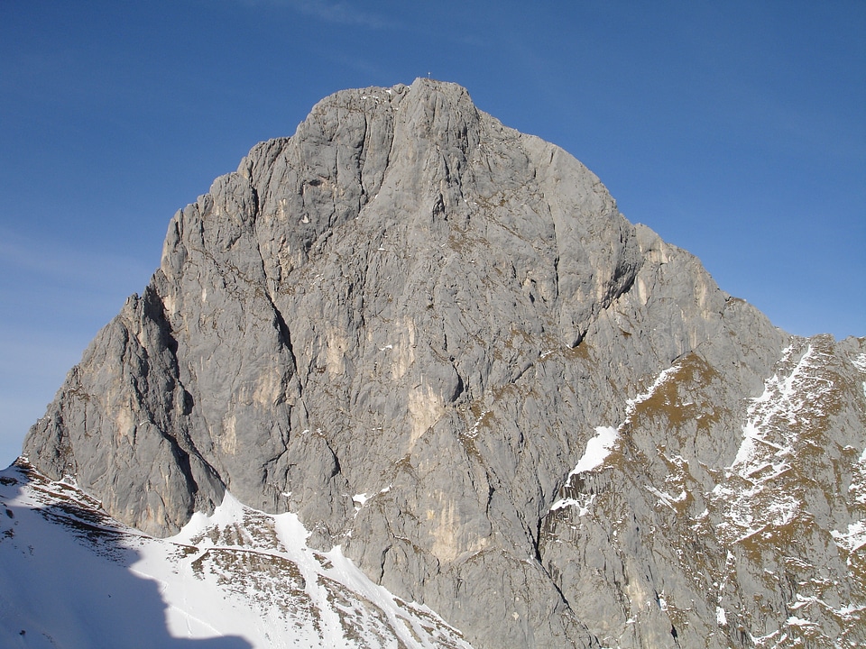South wall mountains alpine