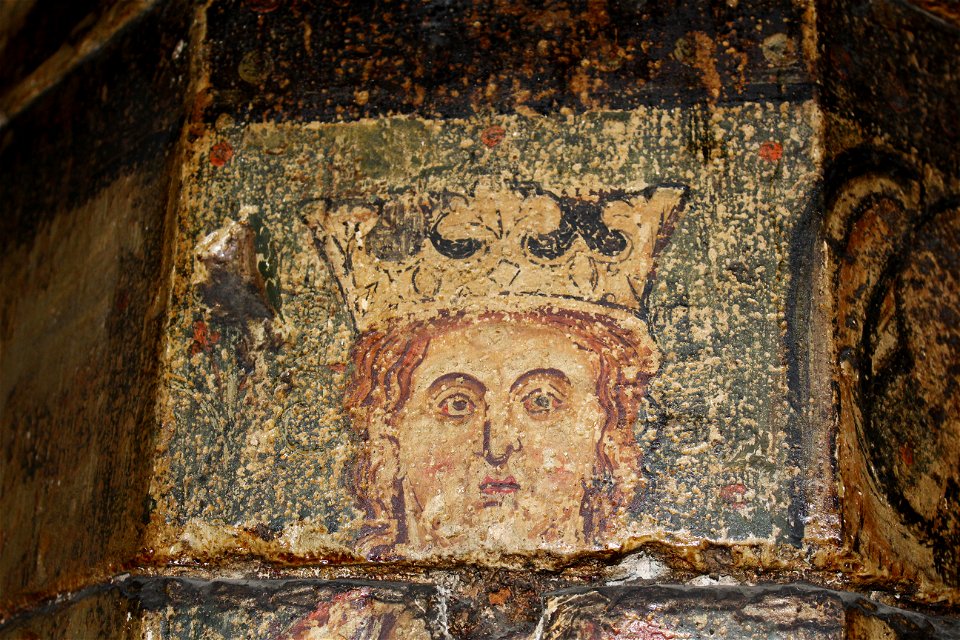 One of the greatest treasures in the church is the painted column featuring ten events in the life of our Lord.  Dating from circa 1306, the column is one of only a few to survive in Britain.