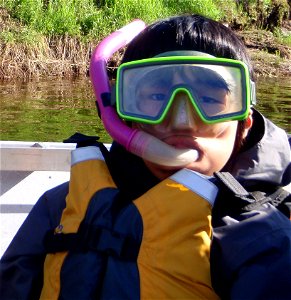 Samson snorkeling photo