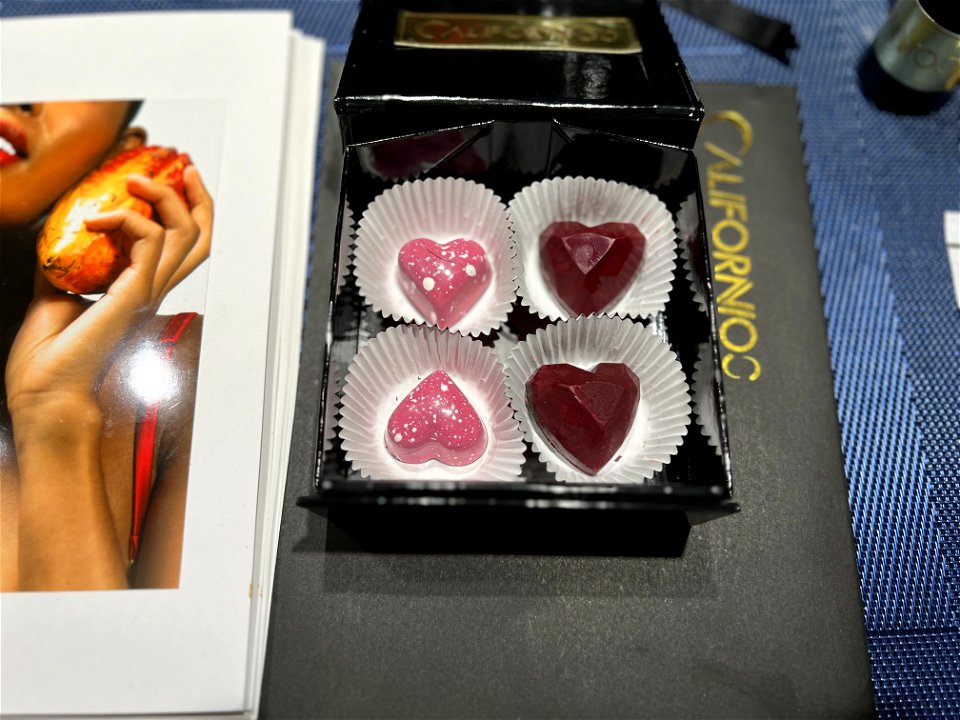Californios Valentine's day bon bons.