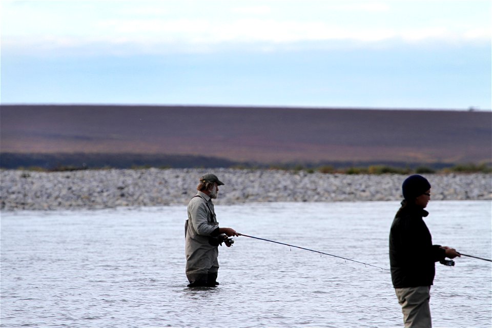 Fishing for Dolly Varden