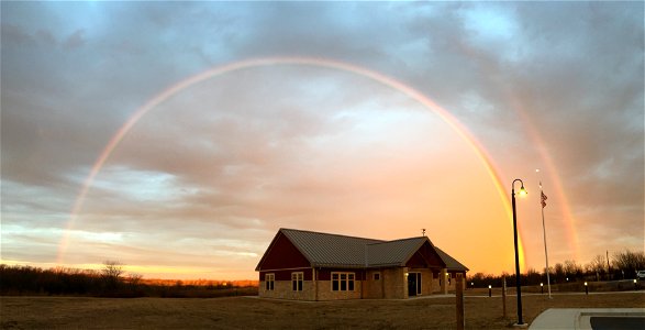 Double Rainbow at Big Muddy photo