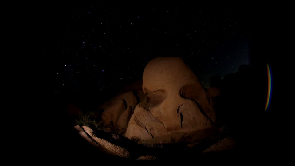 Stars over Skull Rock photo